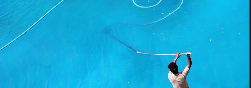 Pool cleaning in Temecula