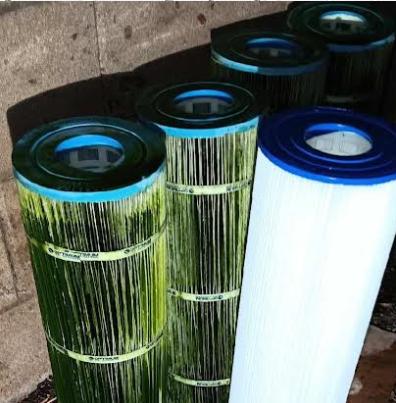New pool filter cartridges